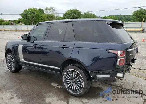 2020 Land Rover Range Rover P525 Hse z USA, uszkodzony, nr VIN SALGS2SE6LA584151